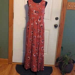 Maurices size large long flowy dress